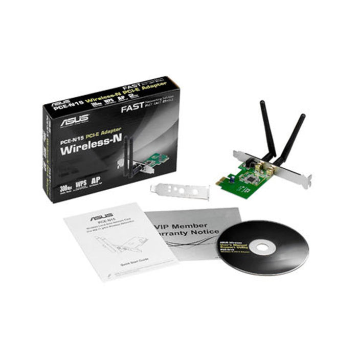 Asus N300 Wireless PCI Express Adapter Asus N300 Wireless PCI Express Adapter
